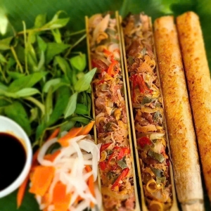 Cơm Lam Ống Tre  Truyền Thống ( Set 5 Ống Lớn  )  – Dẻo Thơm Hương Tre Tự Nhiên