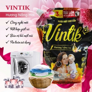 Nước giặt cao cấp Vintik Hương Nắng Mai