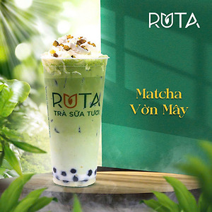 Matcha Vờn Mây RUTA – Matcha Thơm Dịu, Kem Mây Béo Mịn