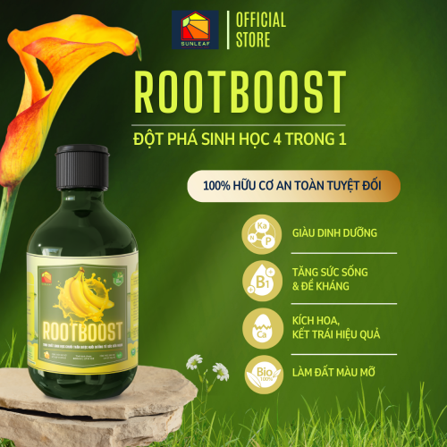 Tinh chất bón rễ & kích hoa sinh học hữu cơ - ROOTBOOST