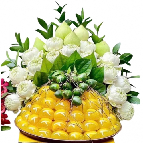 Set Mâm 50 Bánh Phu Thê (Xu Xuê) Cho Cưới Hỏi