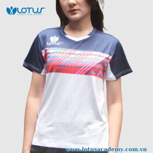 ÁO PHÔNG THỂ THAO 062024B – TRẮNG XANH