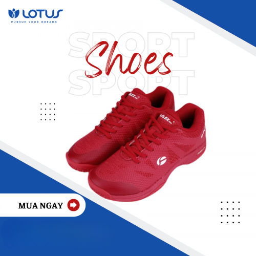 Giày cầu lông FB-607 đỏ