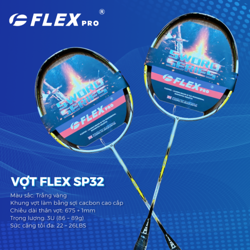 VỢT CẦU LÔNG FLEX SP32