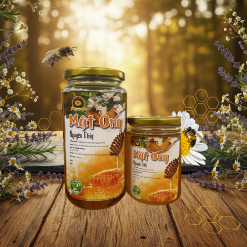 MẬT ONG NÚI ĐÁ XÍCH THỔ NGUYÊN CHẤT 100% – 500 ML