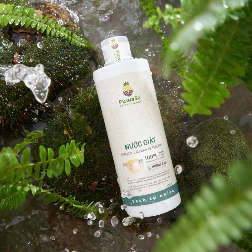Nước Giặt Fuwa3e Hương Bạc Hà (500ml) – Làm Sạch Dịu Nhẹ, An Toàn Cho Bé Và Da Nhạy Cảm