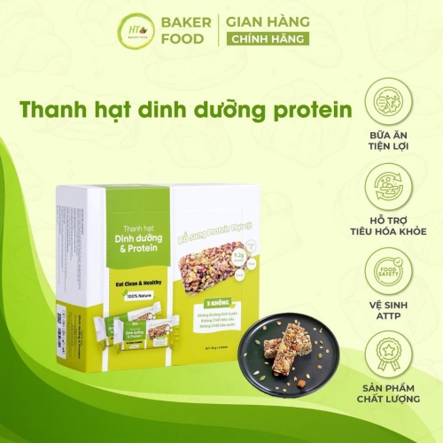 Thanh Hạt Dinh Dưỡng Protein Cho người ăn kiêng, tiểu đường, eatclean