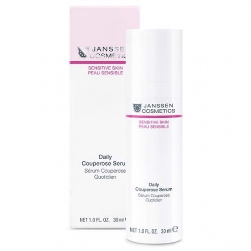 Serum chăm sóc hằng ngày cho da giãn mao mạch - janssen cosmetics daily couperose serum 30ml