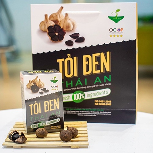 Tỏi Đen Thái An (Móng Cái) - Ngâm Mật Ong