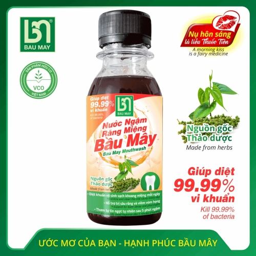 Nước Ngậm Răng Miệng Bầu Mây 120 ml