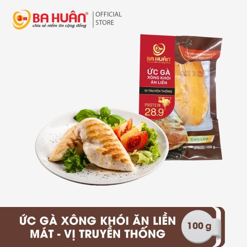 Ức Gà Xông Khói Ăn Liền Ba Huân