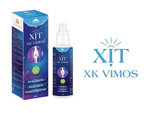 Xịt Xương Khớp VIMOS – Xịt Giảm Đau Nhức Xương Khớp, Tê Mỏi Cơ Bắp & Hỗ Trợ Massage Thư Giãn
