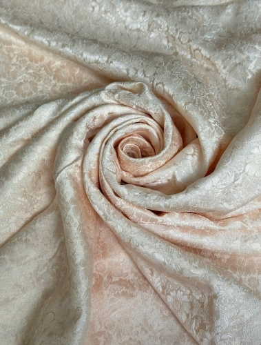 RAMY Vải lụa tơ tằm hoa cúc - LTS5JHC