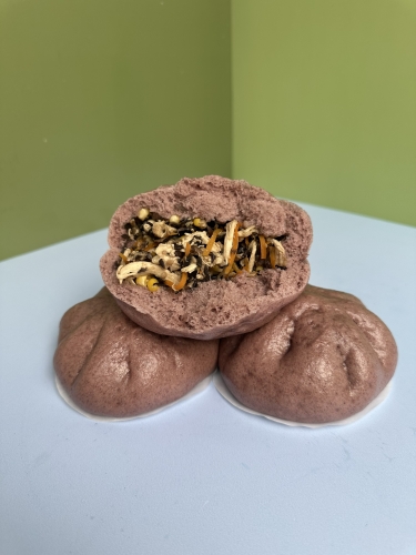 Bánh Bao Đất Tổ Nhân Gạo Lứt Gà Nấm Bánh Bao HNI – Eat Clean Giảm Cân – Nhân Gà Nấm Ít Béo