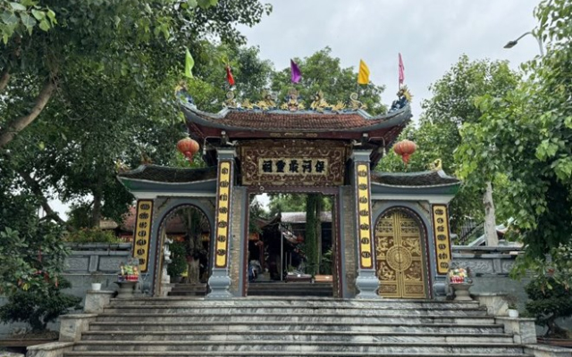 Đền Bảo Hà thờ "Thần vệ quốc" vùng biên ải