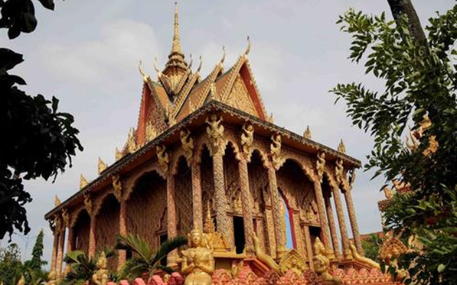 Chùa Monivongsa Bopharam của người Khmer