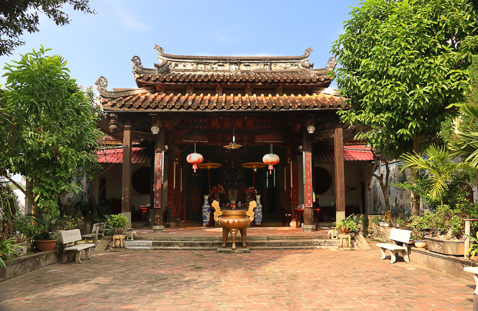 Đền Thiên Hậu – Công trình mang đậm kiến trúc Trung Hoa