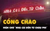 Cổng chào nông thôn mới xuất hiện dòng chữ giống giới thiệu nhà cái đến từ Châu Phi